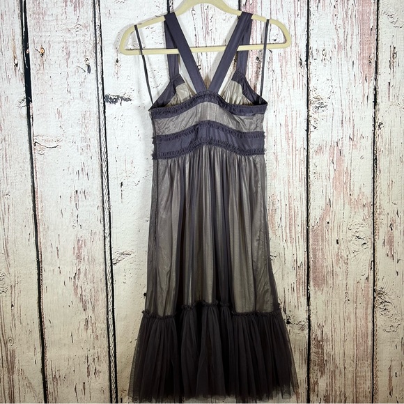 Moulinette Soeurs Vetements Anthropologie Spirited Away Lace Tulle Dress Size 0 - Picture 4 of 14